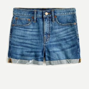 J Crew High-Rise Denim Short